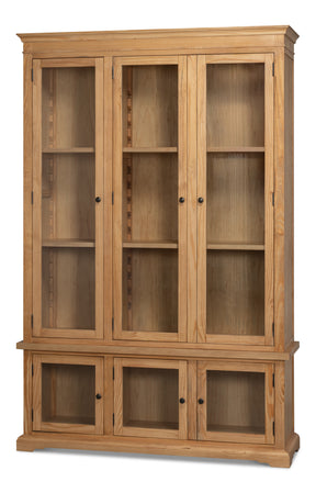 Tanner Natural Bookcase - Ornate Home