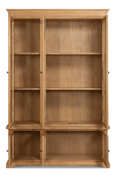 Tanner Natural Bookcase - Ornate Home