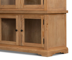 Tanner Natural Bookcase - Ornate Home