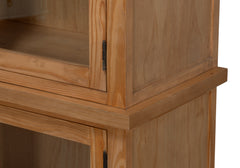 Tanner Natural Bookcase - Ornate Home