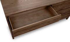 Tanner Six Drawer Ash Wood Dresser in Roux - Ornate Home