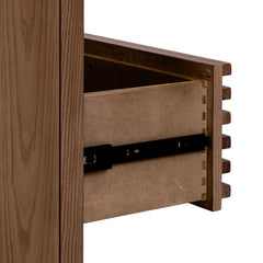 Tanner Six Drawer Ash Wood Dresser in Roux - Ornate Home