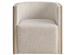 Tanner Skylark/Linen Swivel Chair - Ornate Home