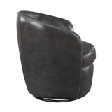 Tanner Smoky Gray Swivel Chair - Ornate Home