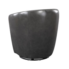 Tanner Smoky Gray Swivel Chair - Ornate Home