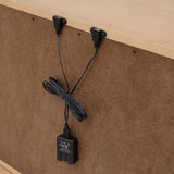 Tanner Three Drawer Ash Wood Nightstand in Flaxen - Ornate Home