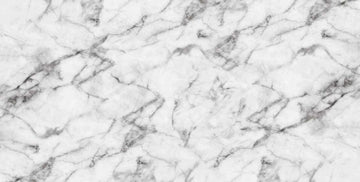 Tanner White Faux Carrara Marble & Black Dining Table - Ornate Home