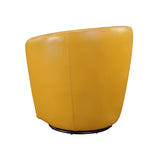 Tanner Yellow Swivel Chair - Ornate Home