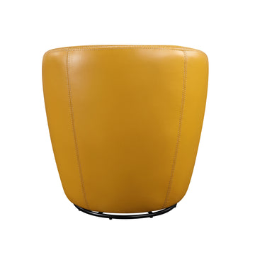 Tanner Yellow Swivel Chair - Ornate Home