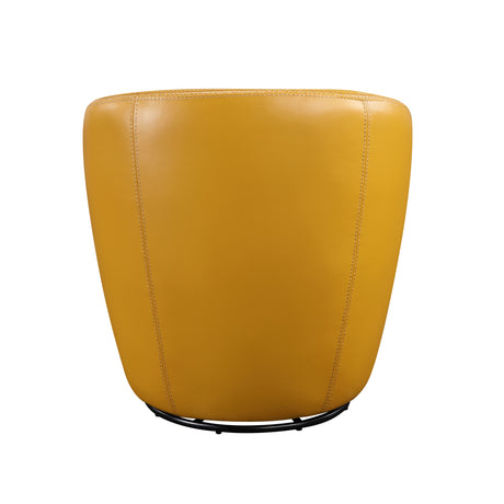 Tanner Yellow Swivel Chair - Ornate Home