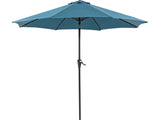 Tano Blue Outdoor Umbrella - Ornate Home