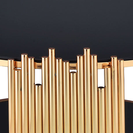 Tanquin Coffee Table in Gold/Black - Ornate Home