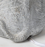 Tantor Gray Resin Elephant Calf Table Lamp - Ornate Home