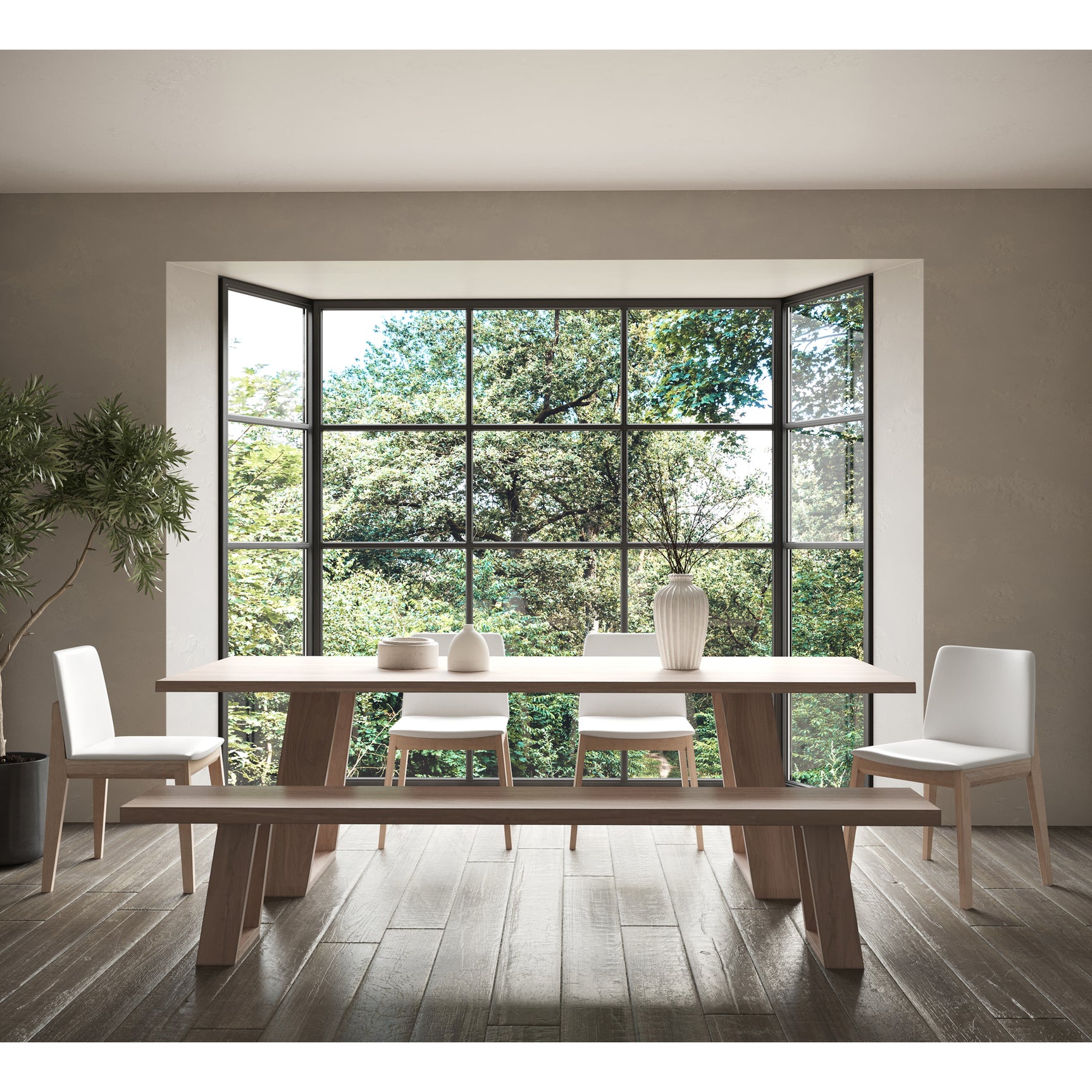 Tanya Grey Dining Table (Rectangular) - Ornate Home