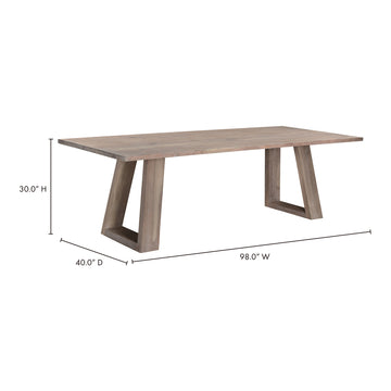 Tanya Grey Dining Table (Rectangular) - Ornate Home