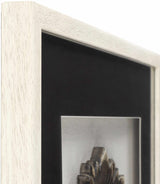 Tanza Black Textured Floral Wall Art - Ornate Home