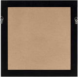 Tanza Black Textured Floral Wall Art - Ornate Home