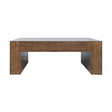 Taos Chestnut Castered Cocktail Table - Ornate Home