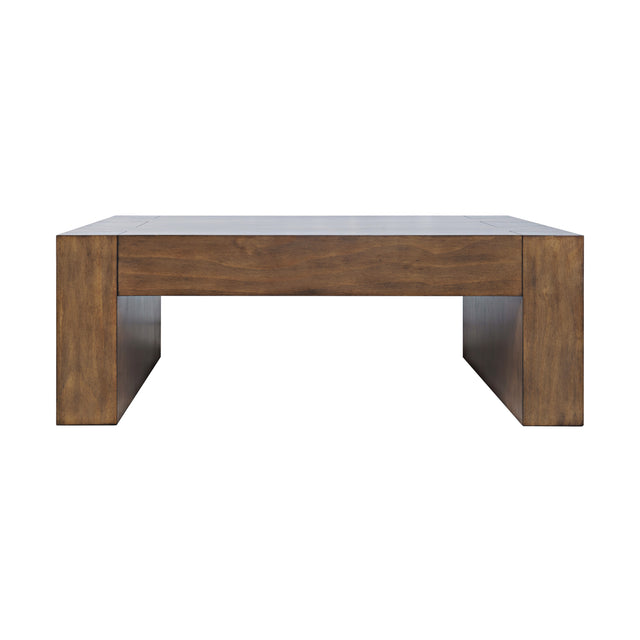 Taos Chestnut Castered Cocktail Table - Ornate Home