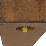 Taos Chestnut Castered Cocktail Table - Ornate Home