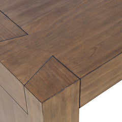 Taos Chestnut Castered Cocktail Table - Ornate Home