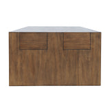 Taos Chestnut Castered Cocktail Table - Ornate Home