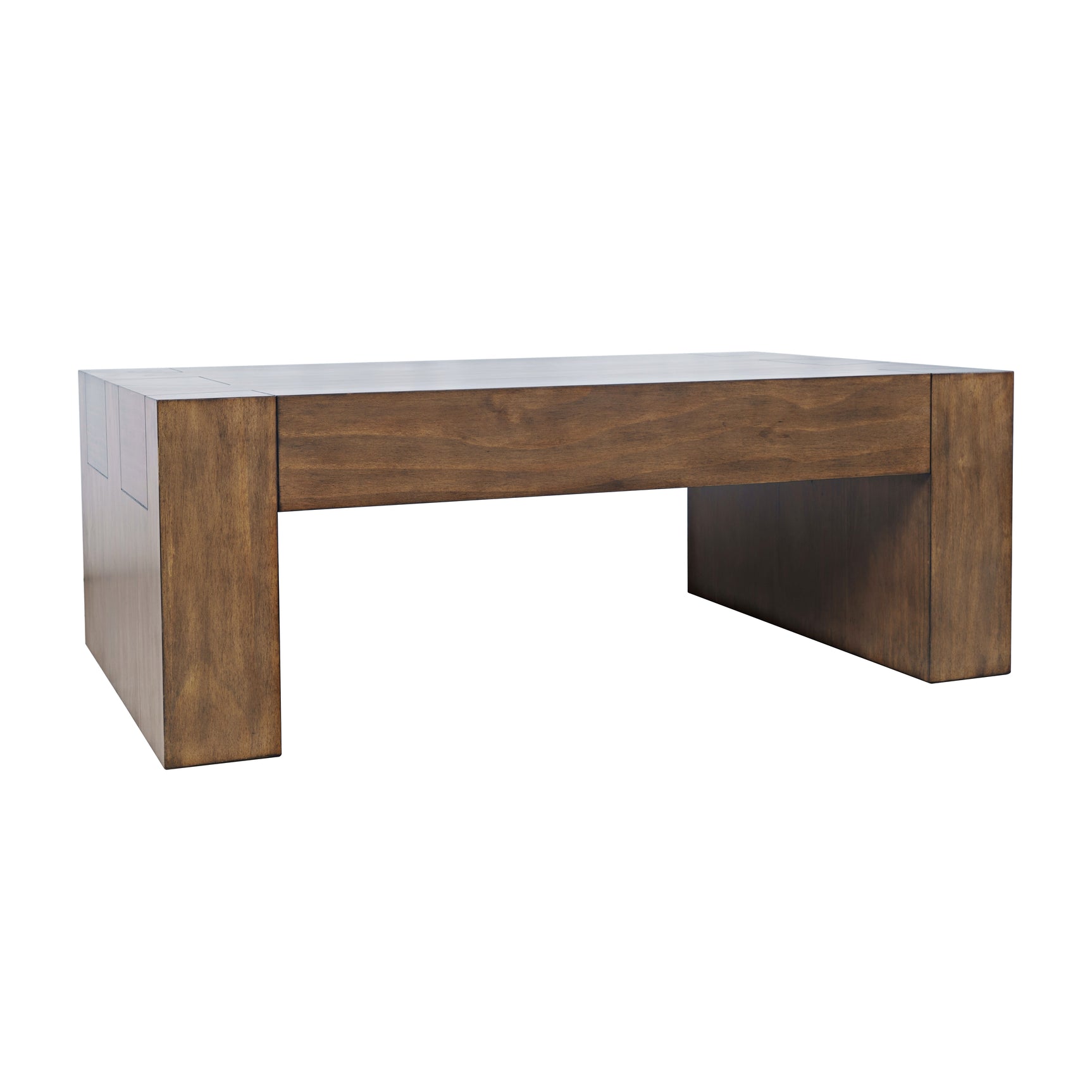 Taos Chestnut Castered Cocktail Table - Ornate Home