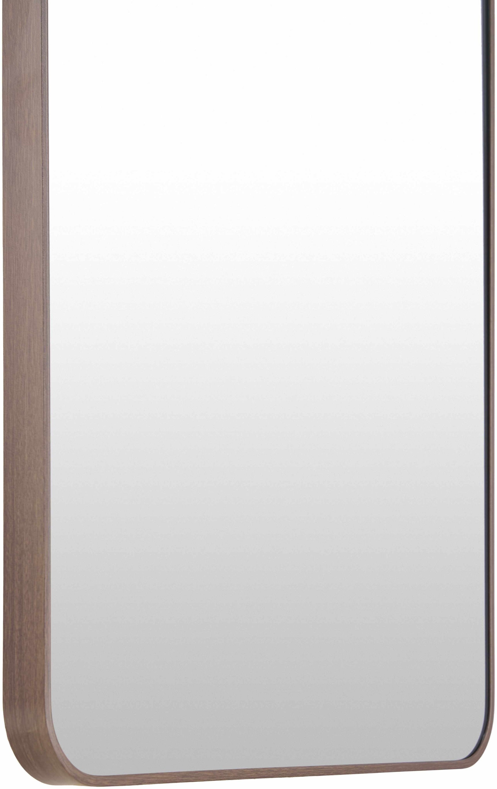 Taozhuang Dark Brown Mirror - Ornate Home