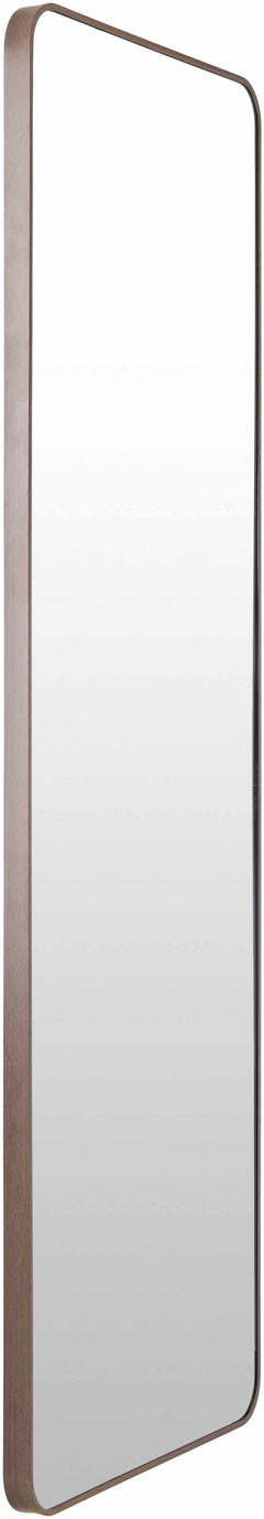 Taozhuang Dark Brown Mirror - Ornate Home