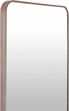 Taozhuang Dark Brown Mirror - Ornate Home