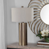 Taria Brushed Brass Table Lamp - Ornate Home