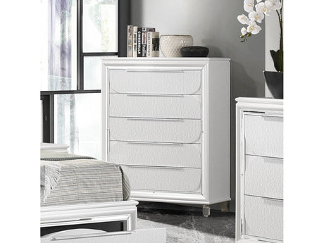 Tarian White Chest - Ornate Home