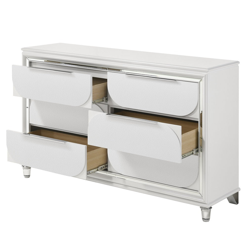 Tarian White Dresser - Ornate Home