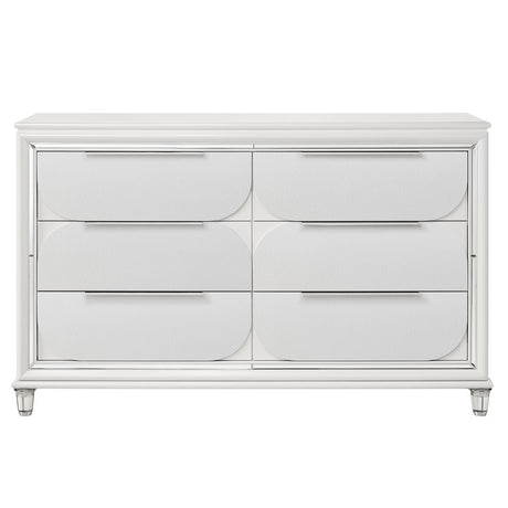 Tarian White Dresser - Ornate Home