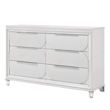Tarian White Dresser - Ornate Home