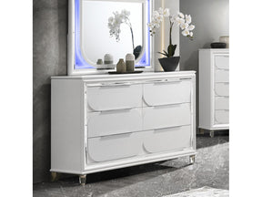Tarian White Dresser - Ornate Home