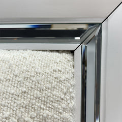 Tarian White Ek Bed W/Led & Storage - Ornate Home