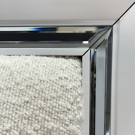 Tarian White Ek Bed W/Led & Storage - Ornate Home