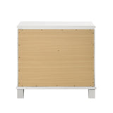 Tarian White Nightstand - Ornate Home