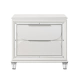 Tarian White Nightstand - Ornate Home
