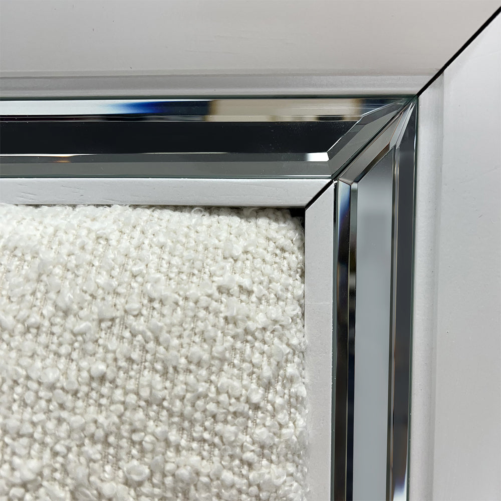 Tarian White Queen Bed W/Led & Storage - Ornate Home