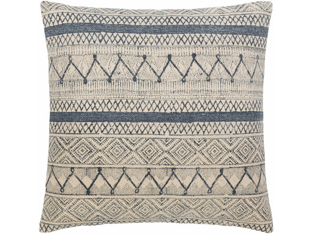 Tariji Monochrome Patterned Throw Pillow - Ornate Home