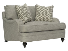 Tarleton Grey Fabric Chair 1/2 - Ornate Home