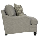 Tarleton Grey Fabric Chair 1/2 - Ornate Home