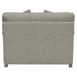 Tarleton Grey Fabric Chair 1/2 - Ornate Home