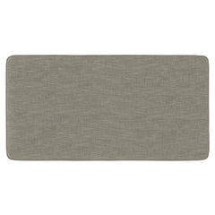 Tarleton Grey Fabric Ottoman - Ornate Home
