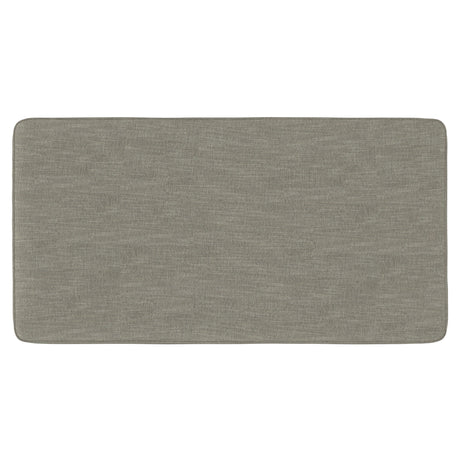 Tarleton Grey Fabric Ottoman - Ornate Home