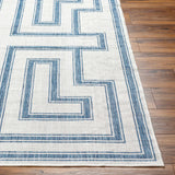 Taro Blue & Gray Outdoor Area Rug - Clearance - Ornate Home