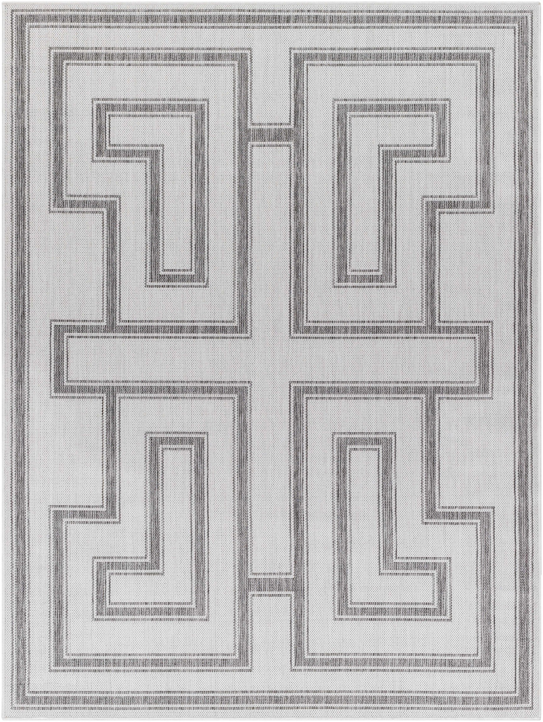 Taro Light Gray Outdoor Area Rug - Clearance - Ornate Home