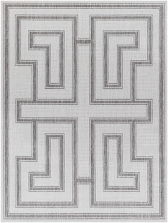 Taro Light Gray Outdoor Area Rug - Clearance - Ornate Home